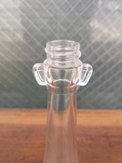 画像1: ガラスボトル　3本セット　薬瓶　クリアボトル　コルク　一輪挿し　アンティーク　ビンテージ