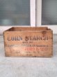 画像4: ウッドボックス　KINGS FORD'S CORN STARCH　木箱　ストレージボックス　アンティーク　ビンテージ (4)