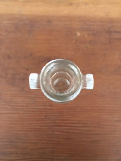 画像2: ガラスボトル　3本セット　薬瓶　クリアボトル　コルク　一輪挿し　アンティーク　ビンテージ