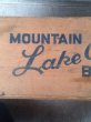 画像6: ウッドボックス　大型  Mountain Lake Couney Bartletts　木箱　ストレージボックス　アンティーク　ビンテージ (6)