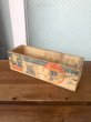 画像1: 1950'S　CHEESE CRATE　チーズBOX　チーズクレート　VALIO　FINLAND　ウッドボックス　木箱　ストレージ　アドバタイジング　アンティーク　ビンテージ (1)