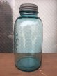 画像9: 1900'S 10'S　Ball perfect MASON jar　half-gallon　ハーフガロン　メイソンジャー　グラスジャー　保存瓶　蓋付き　王冠　アンティーク　ビンテージ (9)