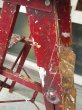 画像7: ウッド　ステップラダー　ペイント　シャビーシック　ガーデニング　カントリー雑貨　はしご　梯子　木製　脚立　大型　4段　ペイント　シャビーシック　アンティーク　ビンテージ (7)