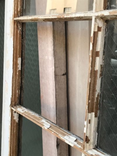 画像3: shabby chic　シャビーシック　木枠ガラス 窓　 8分割　木製　ホワイト　アンティーク　ビンテージ