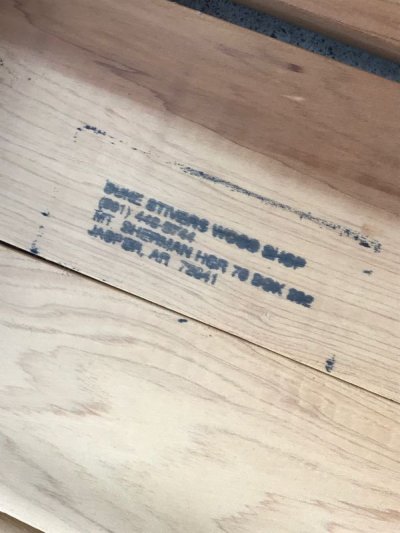 画像1: フォールディングサイドテーブル　スツール　ウッド　ランタンテーブル　ジャグ置き　木製　BYER 風　BLUERIDGE 風　ビンテージアウトドア　アンティーク　ビンテージ