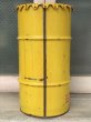 画像5: オイル缶　シェル　SHELL　中型　ドラム缶　トラッシュカン　ダストボックス　アドバタイジング　アンティーク　ビンテージ (5)