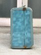 画像3: トランク　小型　スーツケース　撮影小物　店舗什器に　ターコイズブルー　アンティーク　ビンテージ (3)