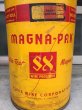 画像5: ペーパードラム缶　MAGNA-PAK　アドバタイジング　超大型　ファイバードラム　ダストボックス　trash can　ゴミ箱　スチール×硬質厚紙　アンティーク　ビンテージ (5)