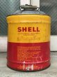 画像4: ガソリン缶　シェル　SHELL　オイル缶　大型　アンティーク　ビンテージ (4)
