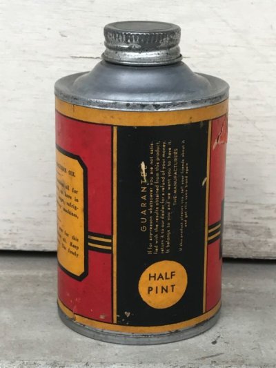 画像1: 1940‘S 50'S　ティン缶　オイル缶　デッドストック　モーターオイル　BOYER'S　ビンテージ　アンティーク