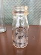 画像3: 1890’S~1940'S　ガラスボトル　バラエティ3本セット　瓶　一輪挿し　フラワーベース　クリアガラス　ミルクボトル　ソーダボトル　ビーカー　アンティーク　ビンテージ (3)