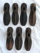画像1: 1920'S 30'S　シャビーシック　靴型　シューラスト　７個セット　アイアン　店舗装飾小物　アンティーク　ビンテージ (1)