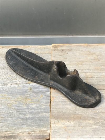 画像2: 1920'S 30'S　シャビーシック　シューモールド　シューラスト ポスト シャフト　靴型　アイアン　店舗用什器　アンティーク　ビンテージ