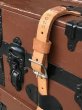 画像8: トランク　western grip & trunk co.　スーツケース　レザーストラップ付き　店舗什器　アンティーク　ビンテージ (8)