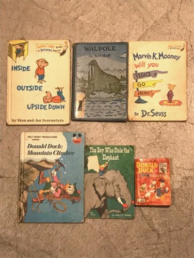 画像1: 1940's 50's 60's 70's　12冊set　児童書　えほん　絵本　子供　キッズ用　洋書　古書　ディスプレイに　アンティーク　ビンテージ