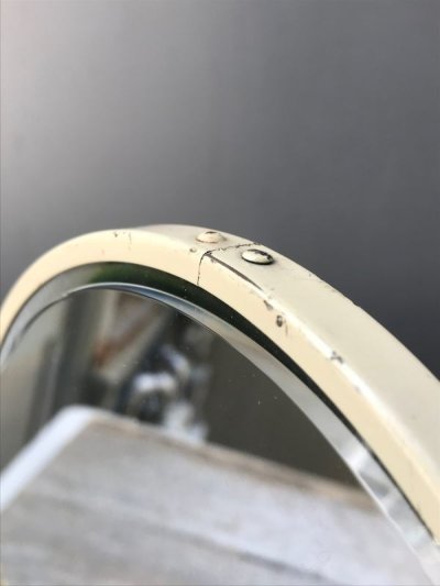 画像1: 1930’S 40’S art deco マイアミデコ フロリダデコ バニティミラー　ライティングミラー　化粧鏡　アンティーク　ビンテージ