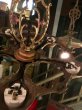 画像11: 1900'S 1910'S　シーリングライト　ベアバルブ　シャンデリア　5灯　装飾　真鍮　アイアン　アンティーク　ビンテージ (11)
