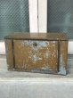 画像1: 1930'S 40's　メタルキャビネット　スパイスキャビネット　ブレッドBOX　吊り戸棚　ウォールマウント可　シャビーシック　インダストリアル　アンティーク　ビンテージ (1)