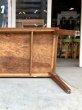 画像9: K様商談中　1940年前後　インダストリアル　大型　ワークベンチ　デスク　ウッド　テーブル　ダイニングテーブル　シャビーシック　vintage　アンティーク　ビンテージ (9)