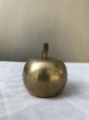画像5: ハンドベル　ソリッドブラス　Apple hand bell　呼び鈴　真鍮　りんご　アップル　アンティーク　ビンテージ (5)