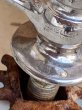画像7: 1910'S 20'S 30'S　MULLER　ビクトリアン　水道　蛇口　2本セット　faucet　TAP　水栓　ビンテージプランビング　NON MIXING　COLD　HOT　真鍮　クロムメッキ　カバード　アンティーク　ビンテージ (7)