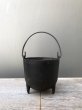 画像2: 1890’S 1900'S 1910'S　pots　ポット　鍋　ミニ鍋　重厚　アイアン　鉄器　ダッチ　アンティーク　ビンテージ (2)