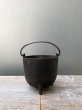 画像3: 1890’S 1900'S 1910'S　pots　ポット　鍋　ミニ鍋　重厚　アイアン　鉄器　ダッチ　アンティーク　ビンテージ (3)