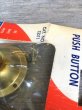 画像4: 1950'S 60'S　プッシュボタン　SNAPIT    PUSH BUTTON　プッシュベル　ブザースイッチ　ドアベル　真鍮　ブラス　NOS　デッドストック　アンティーク　ビンテージ (4)