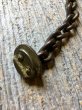 画像8: 1940’S 50'S　サーフェイスロック　ドアチェーン　ドアファスナー　ロック　CHAIN DOOR FASTENERS　鍵　スチール　アイアン　真鍮メッキ　アンティーク　ビンテージ (8)