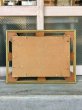 画像5: 1960'S　シャドーBOX　ミラー　陳列棚　壁掛け　ウッド　プラスチック　飾り棚　ミッドセンチュリー モダン　装飾　ウォールシェルフ　ゴールド　アンティーク　ビンテージ (5)