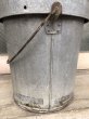 画像6: 1950'S 60'S　トラッシュカン　ダストボックス　アメリカ　USA　ゴミ箱　バケツ　ブリキ　バケット　蓋付き　ガーデニング　ツールBOX　アンティーク　ビンテージ (6)