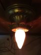 画像2: ビクトリアン　シーリングマウント&ウォールマウントライト　装飾　ベアバルブ　1灯　真鍮　アンティーク　ビンテージ (2)
