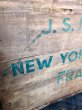 画像2: 1920'S　ウッドボックス　木箱　ニューヨーク　NEW YORK　NECCHI　SEWING MACHINE BOX　ミシン　ソーイングマシーン　アドバタイジング　ストレージボックス　アンティーク　ビンテージ (2)