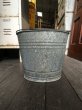 画像11: 1930'S 40'S　bucket　トラッシュカン　バケツ　バケット　シャビーシック　FIRE　ダストボックスなどに　ブリキ　アイアン　ビンテージ　アンティーク (11)
