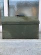 画像5: 1940'S 50'S　ツールボックス　大型　メタルボックス　ミリタリー　アーミー　工具箱　収納ケース　インダストリアル　アンティーク　ビンテージ (5)