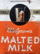画像16: 1940'S 50'S　walgreen's　MALTED MILK can　ミルク缶　ブリキ　ティン缶　見せる収納　ストレージ　フラワーベース　多肉植物　サボテンポット　ガーデニング　アンティーク　ビンテージ (16)