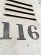 画像11: 1920'S 30'S　LYON METAL PRODUCTS INC.　リヨン　リオン　industrial　アイアン　メタルロッカー　トリプル　グレイ　フック付き　アンティーク　ビンテージ  (11)