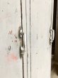 画像9: 1920'S 30'S　LYON METAL PRODUCTS INC.　リヨン　リオン　industrial　アイアン　メタルロッカー　トリプル　グレイ　フック付き　アンティーク　ビンテージ  (9)