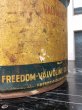 画像12: 1950'S 60'S　オイル缶　FS　VALVOLINE　LUBRIKO　トラッシュカン　バケツ　バケット　シャビーシック　ダストボックスなどに　ビンテージ　アンティーク (12)