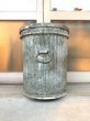 画像2: ダストボックス　アイアン　buckets　trash can　トラッシュカン　シャビー　ゴミ箱　大型　アンティーク　ビンテージ (2)