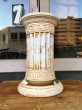 画像5: シャビーシック　pedestal　ペデスタル　台座　置物台　モールド　柱　石膏　アンティーク　ビンテージ (5)