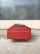 画像5: ツールボックス　小型　薄型　車載工具　レッド　赤　メタルボックス　工具箱　アンティーク　ビンテージ (5)