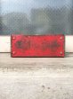 画像9: ツールボックス　小型　薄型　車載工具　レッド　赤　メタルボックス　工具箱　アンティーク　ビンテージ (9)