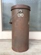 画像3: 1910'S 20'S　ティン缶　アドバタイジング缶　トラッシュカン　ゴミ箱　傘立て　ブリキ　シャビーシック　ウッドハンドル　蓋付　アドバタイジング　アンティーク　ビンテージ (3)