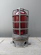 画像15: 1940'S 50’S　RAB　シップライト　ポーチライト　ケージランプ　ヘヴィーデューティー　赤色灯　エマージェンシー　暗室　インダストリアル　シーリングライト　フラッシュマウント　ラウンドクリアガラスシェード　1灯　キャストアルミニューム　アンティーク　ビンテージ (15)