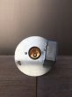 画像5: ミッドセンチュリー　1950’S 60'S　レア　ジャンクションボックスカバーライト（ヒューズBOX）　ウォールマウント　キャビネットマウント　カバー付きプレート　スチール　ベークライト　1灯　アンティーク　ビンテージ (5)