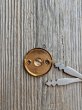 画像10: 1950'S 60's　YALE　night latch　rim lock　ナイトラッチ　デッドロック　キー付き　錠前　鍵　デッドストック　真鍮　鉄　アンティーク　ビンテージ (10)