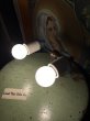 画像4: 1920'S 30’S　インダストリアル　ウォールマウントライト　ポーセリン　アルミ合金　アイアン　真鍮　２灯　レスイズモア　ミニマムライト　シンプルランプ　アンティーク　ビンテージ (4)