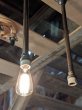 画像4: 1910'S 20'S　アーリーセンチュリー　ペア　2pcs/set.　インダストリアル　シーリングライト　332 F.E.CO. CHICAGO　シンプル　1灯　アイアン　真鍮　銅メッキ　ポーセリンソケット　エクセレントコンディション　アンティーク　ビンテージ (4)