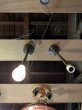 画像9: 1910'S 20'S　アーリーセンチュリー　ペア　2pcs/set.　インダストリアル　シーリングライト　332 F.E.CO. CHICAGO　シンプル　1灯　アイアン　真鍮　銅メッキ　ポーセリンソケット　エクセレントコンディション　アンティーク　ビンテージ (9)